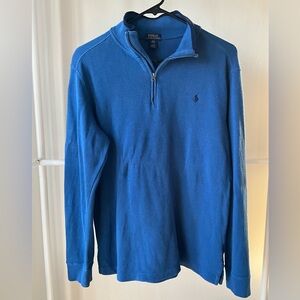 Polo Ralph Lauren Royal Blue Half-Zip Sweater